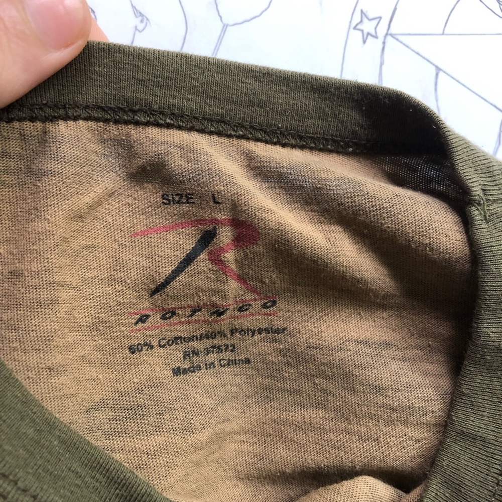Rothco Camo Tee Shirt - Picture 3 of 3